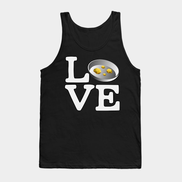 Gold Prospecting Love | Gold Rush Panning Nuggets Tank Top by DesignatedDesigner